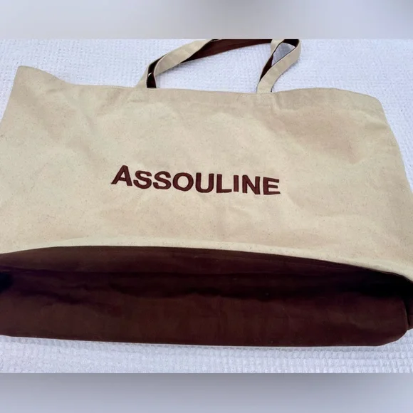 Assouline XLarge Canvas Tote Bag - Picture 3 of 9